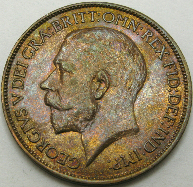 1923-Half-Penny---Repunched-Or-Machine-Doubling?